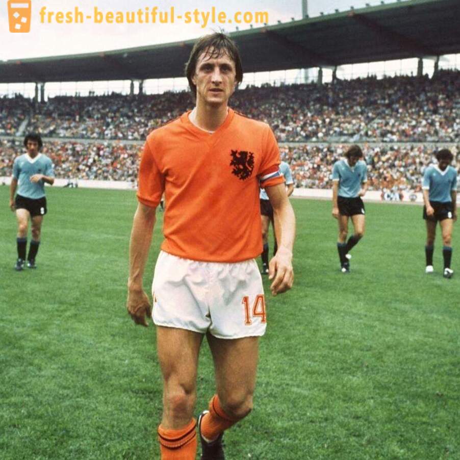 Futbalista Johan Cruyff: biografia, fotografie a kariéra
