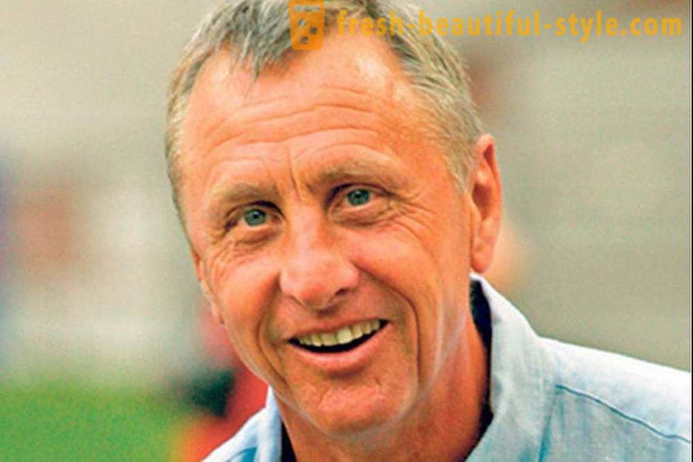 Futbalista Johan Cruyff: biografia, fotografie a kariéra