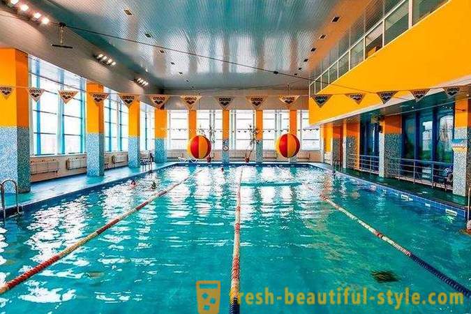 Jekaterinburg zoznam Bazény s adresami, recenzie