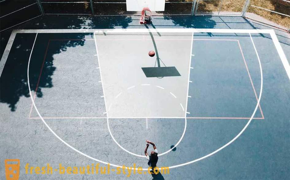 Basketbal: fotky, rozmery a vlastnosti