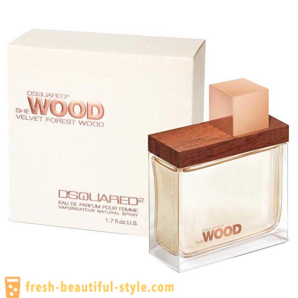 Dsquared Wood - opis rad vôní a značkou