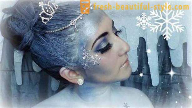 Make-up Snehová kráľovná: ponuka make-up a fotografie