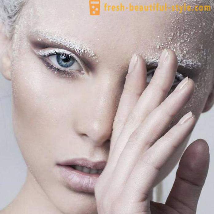 Make-up Snehová kráľovná: ponuka make-up a fotografie