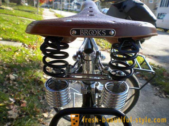 Cyklistické sedlo Brooks: prehľad, vlastnosti a výhody