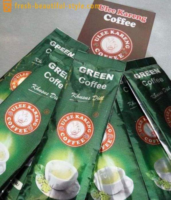 Green Zoštíhľujúci Coffee: recenzie, výhody a poškodzuje, inštrukcie