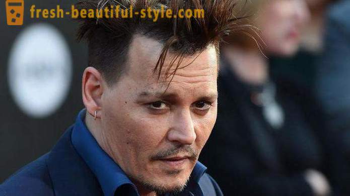 Vývoj účesov: Johnny Depp