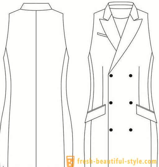 Kabát bez rukávov: vzor, ​​model predstavuje kombináciu hodnotenia a recenzie