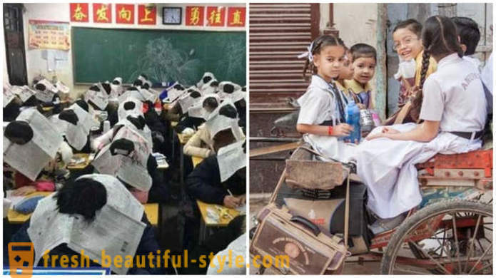 Podivná tradície v rôznych krajinách školách