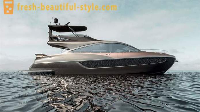 Luxusné jachty s automobilového dizajnu