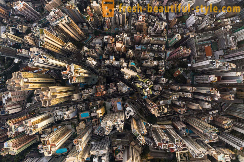 Hong Kong výškové vo fotografiách