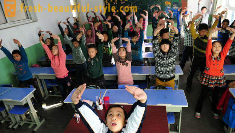 V Číne, nový systém nerozptyľuje študentov
