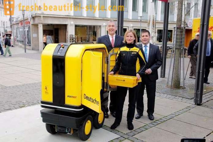 V Nemecku sme vytvorili robot-asistent pošte a kuriérov