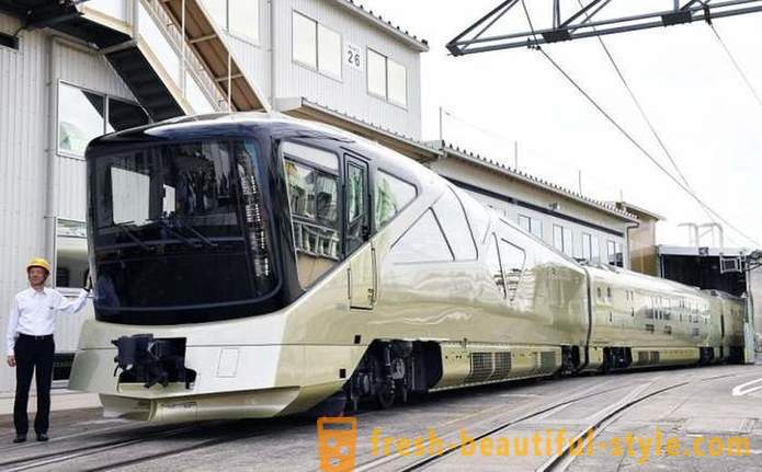 Shiki-Shima - jedinečná japonská luxusný vlak