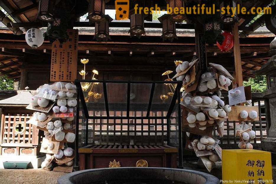 V Japonsku, tam je chrám zasvätený ženského prsníka, a to je v poriadku