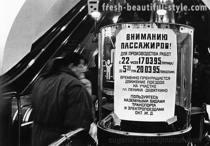 Great erózia: v roku 1970 takmer zaplavili Leningrad metro