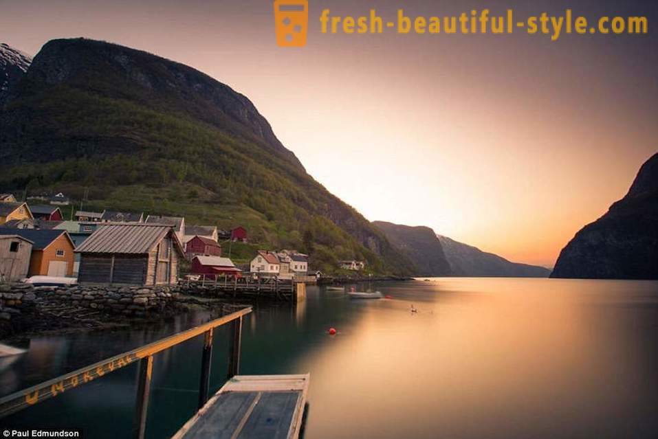 Krásu nórskych fjordov v práci britského fotografa