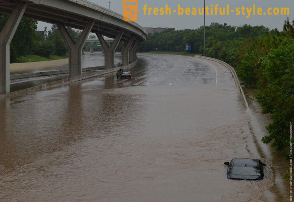 Historické povodne v Houstone