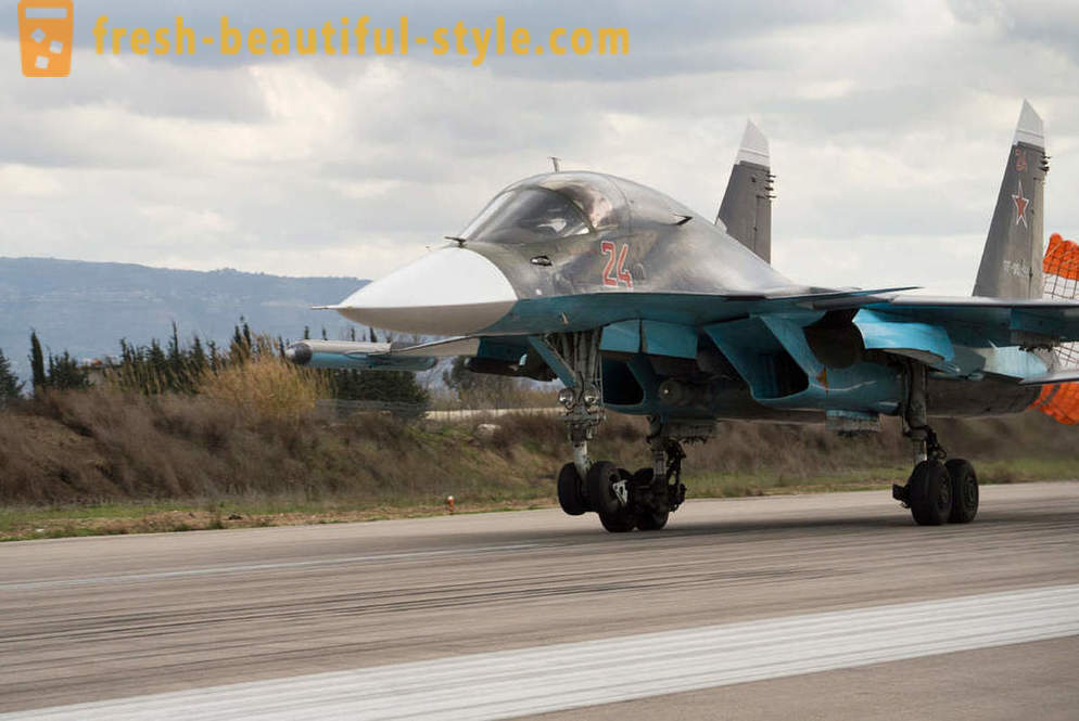 Russian Air Force Aviation základňa v Sýrii