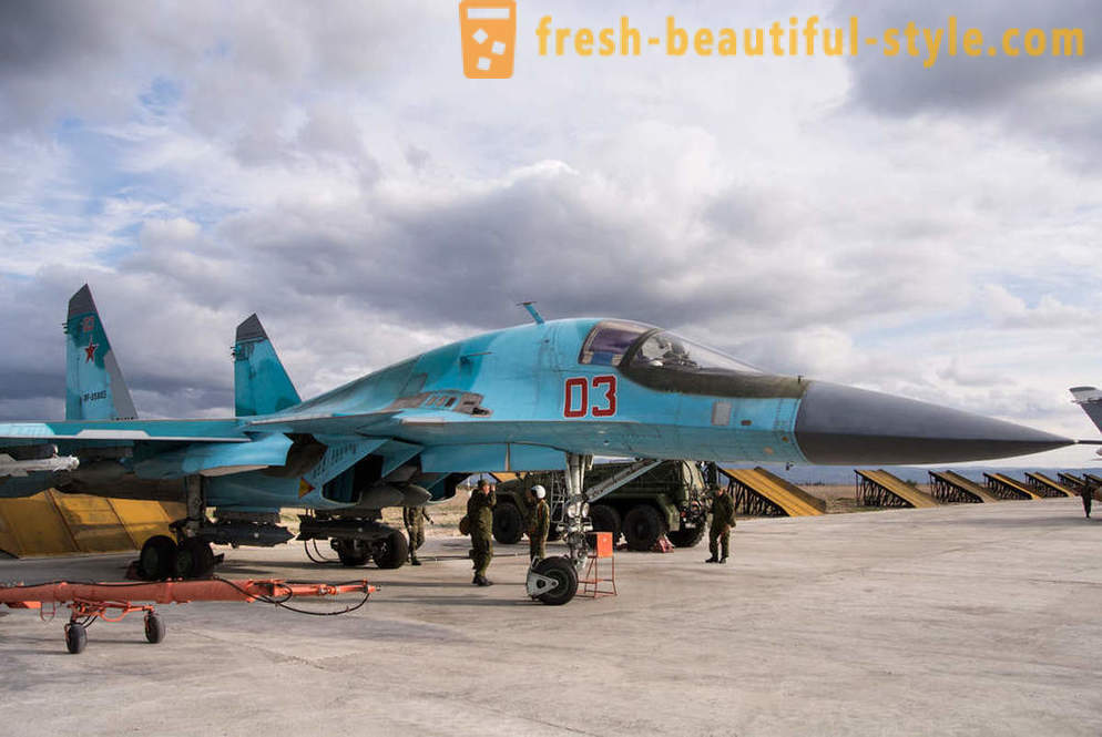 Russian Air Force Aviation základňa v Sýrii
