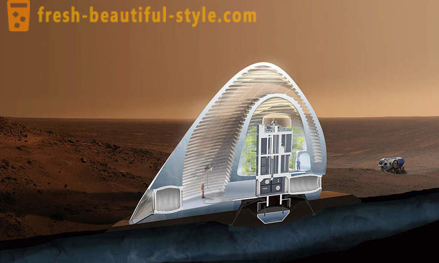 Dom na Marse, čo je presne to, vybudovať