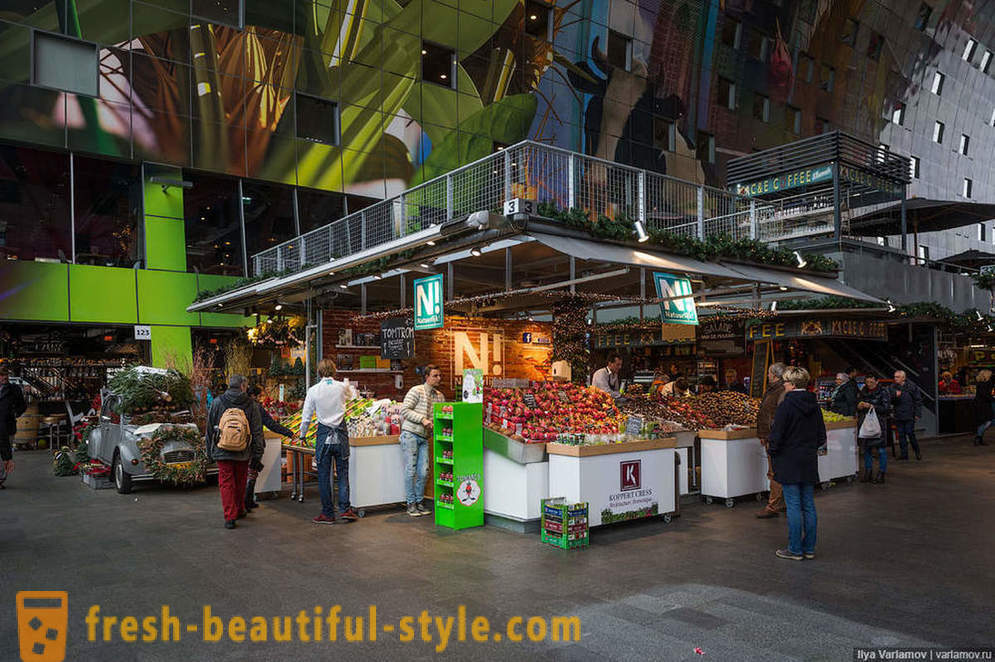 Rotterdam Markthol - luxus trh na svete