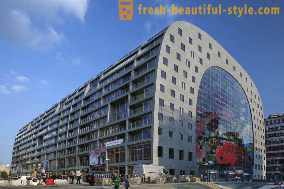 Rotterdam Markthol - luxus trh na svete