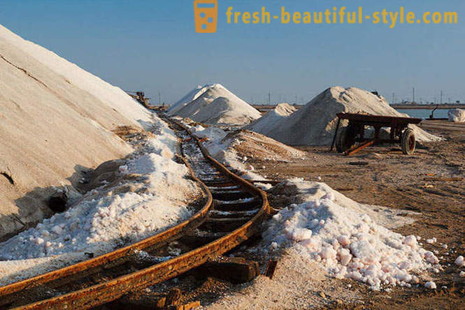 Ťažba soli žije na Kryme