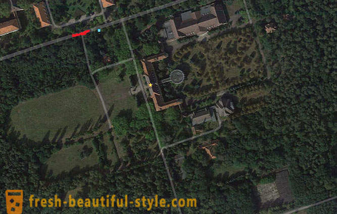 Opustené sídlo skupiny sovietskych vojsk v Nemecku