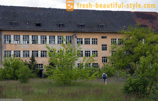 Opustené sídlo skupiny sovietskych vojsk v Nemecku