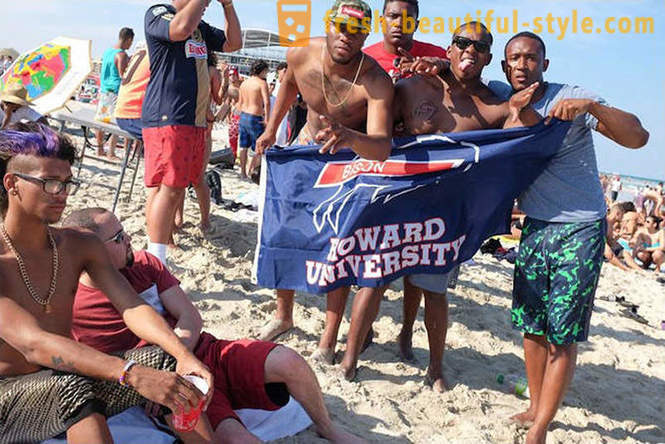Ako americkí študenti trávia svoju dovolenku v Miami