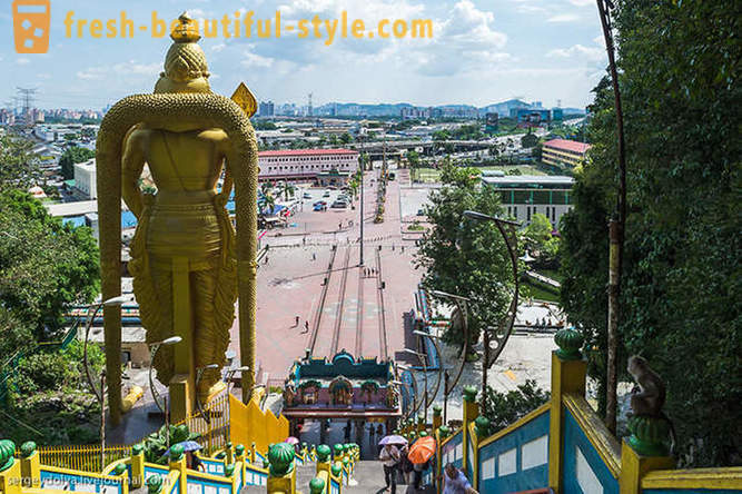 Exkurzia do hinduistickej a čínske chrámy v Kuala Lumpur