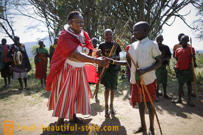 Lukostrelci kmeňa Pokot z Kene