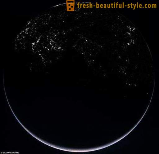 Pohľad z obežnej dráhy na Zem
