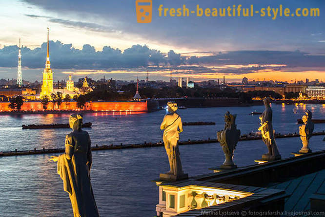 Ako bolo uvedené Scarlet Sails 2014 Petrohradu