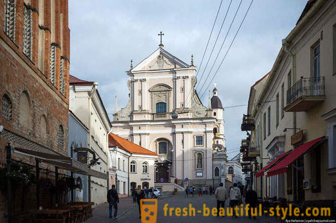 Prechádzka dobré a zlé Vilnius