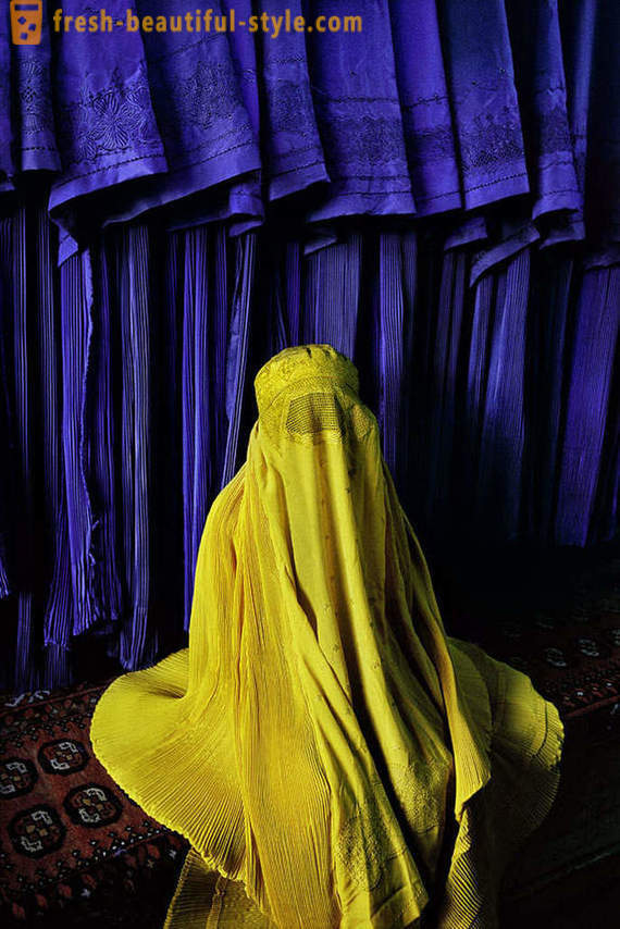 Afganistan optikou Steve McCurry