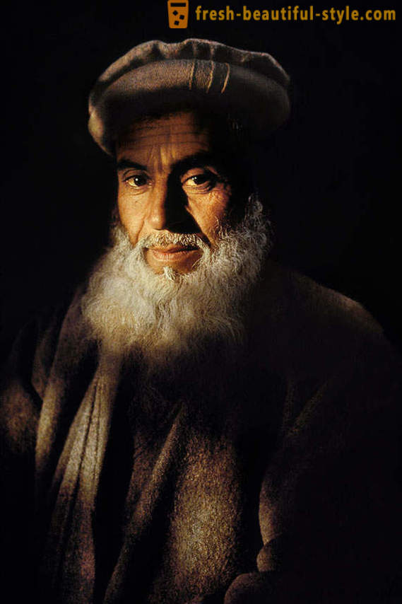 Afganistan optikou Steve McCurry