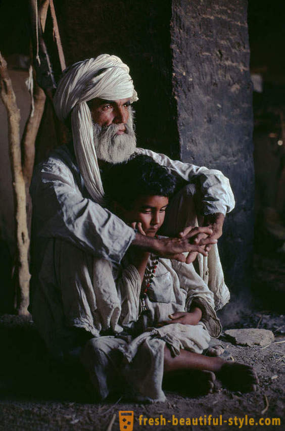 Afganistan optikou Steve McCurry