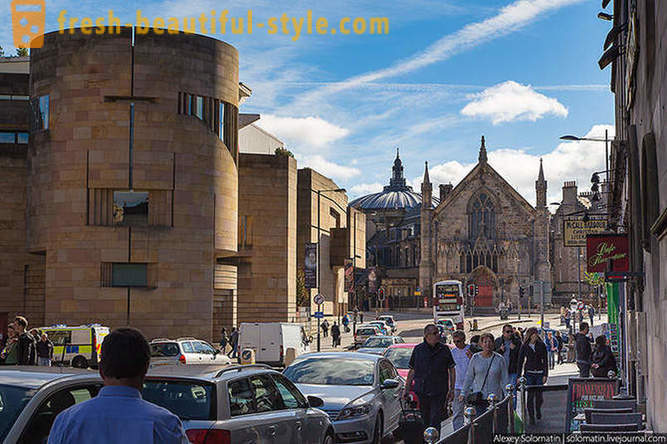 Prechádzka okolo Edinburgh