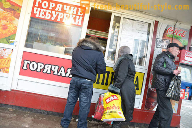 Prehľad rýchleho občerstvenia v Moskve