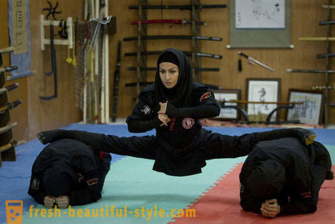 Iránske ženy ninjovia