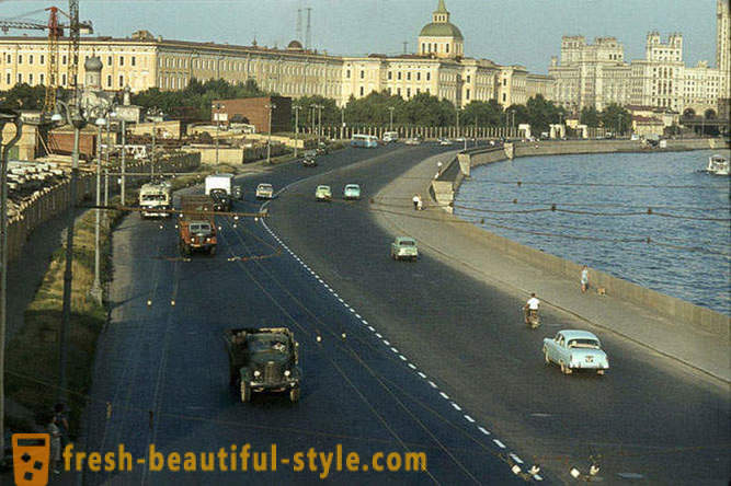 Moskva, 1956, vo fotografiách Jacques Dyupake