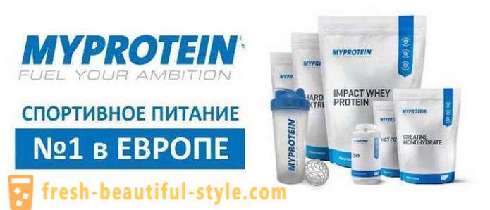 Myprotein: recenzia športovej výživy