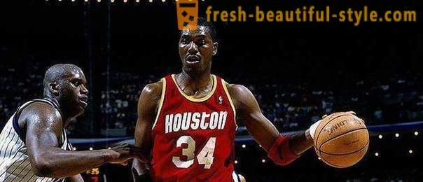 Hakeem Olajuwon - jeden z najlepších centra v histórii NBA