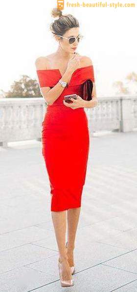 Red dress-case: najlepšia kombinácia, najmä výber a odporúčania