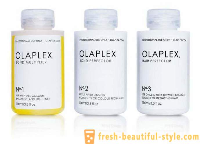 Prostriedky na obnovu vlasov Olaplex: recenzia