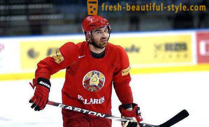 Alexei Kalyuzhny - hokejový tím Bieloruska