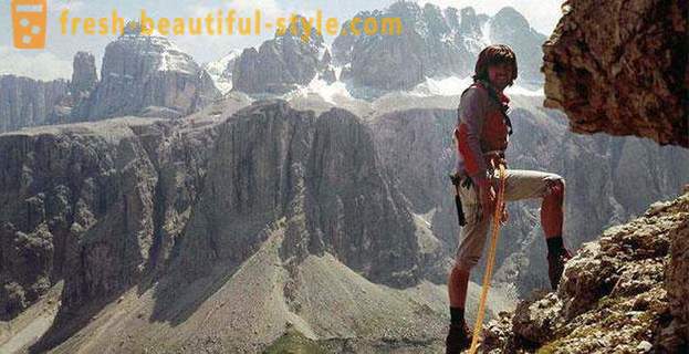 Horolezectvo legenda Reinhold Messner: životopis