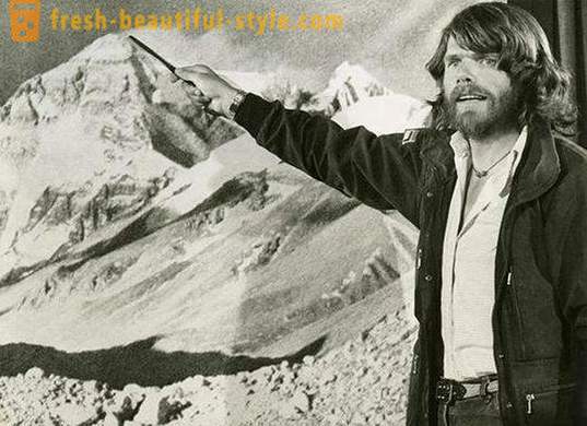 Horolezectvo legenda Reinhold Messner: životopis