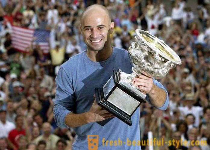 Tenista Andre Agassi: biografia, osobný život, športové kariéra